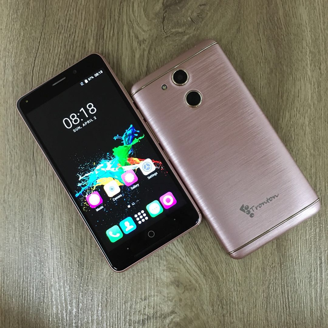 (R.GOLD)TRONTON X3 5''INCH ANDROID PHONE 95% NEW (Ready Stock)